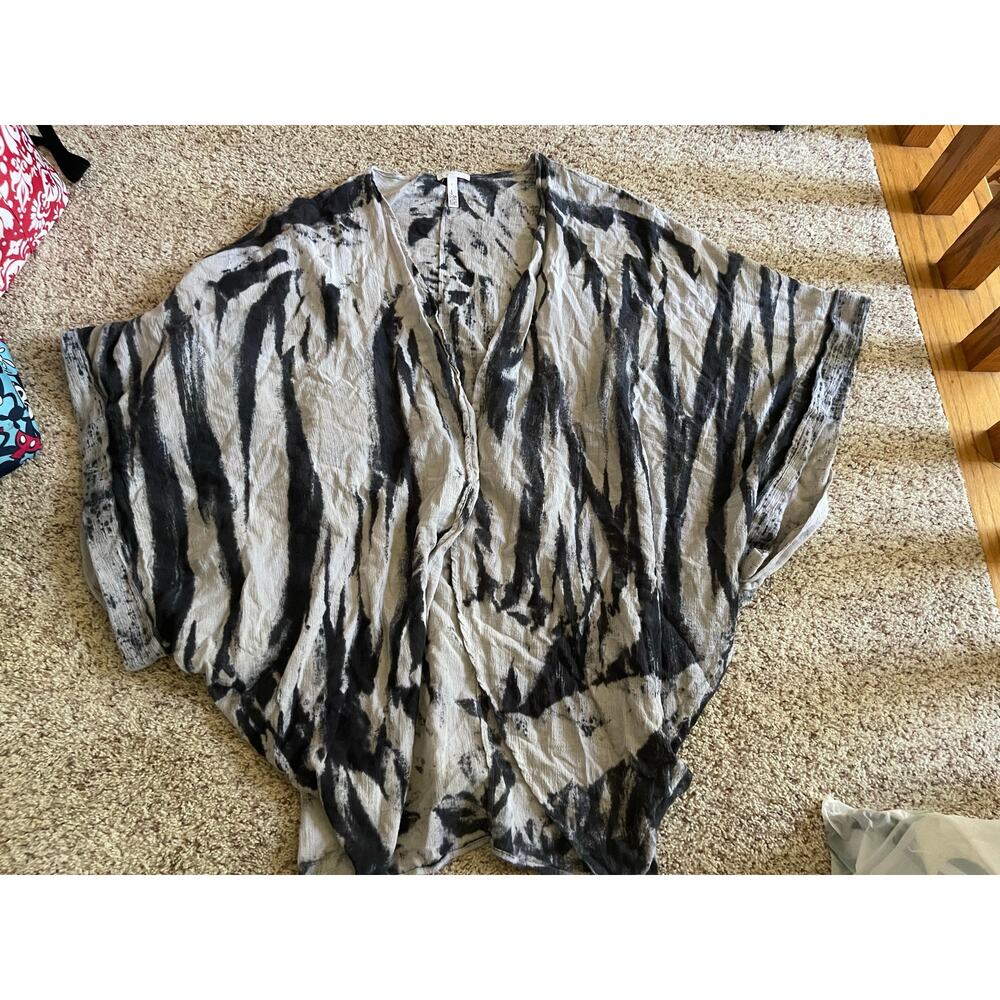 Leith womens large oversized sweater cardigan